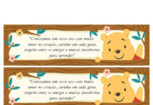 Marca-página do Ursinho Pooh (1) Marca-página do Ursinho Pooh (1)