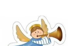 Painel Presépio Natalino – Anjo Painel Presépio Natalino