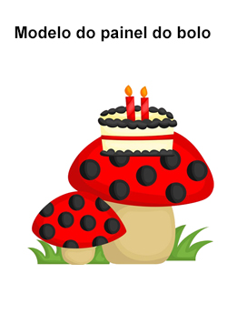 Painel de Aniversário – Joaninha