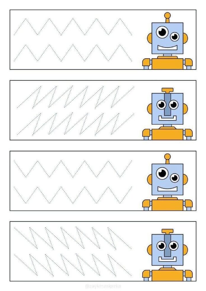 6 Atividades de Coordenação Motora – Robô