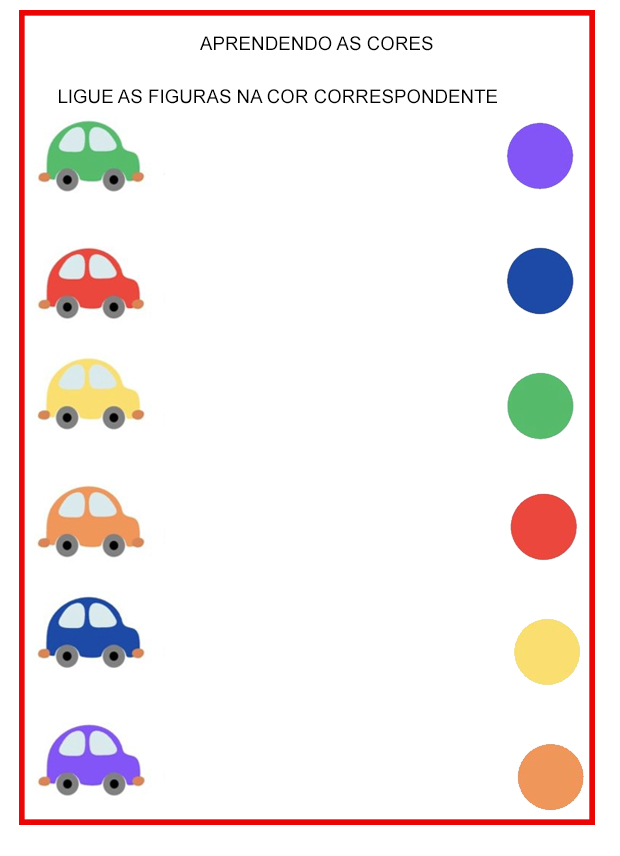 Atividades das Cores