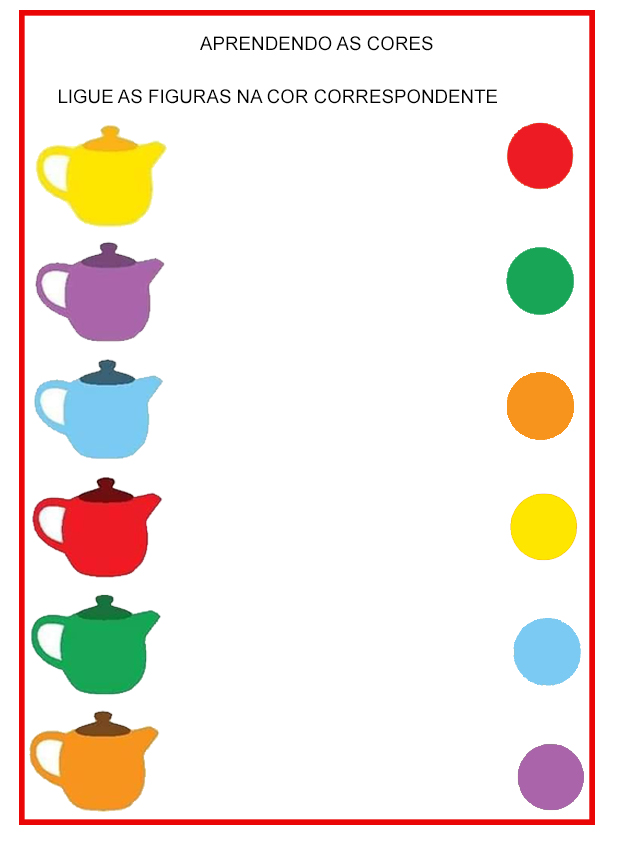 Atividades das Cores