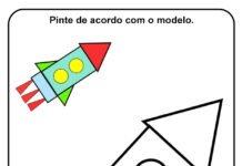 Atividades para Colorir das Formas Geométricas Atividades para Colorir das Formas Geométricas