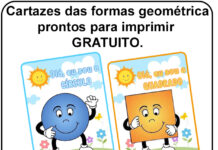 Cartazes das Formas Geométricas Cartazes das Formas Geométricas