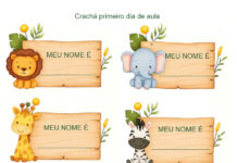 Crachá de identificação – Safari Crachá de identificação – Safari
