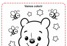 Desenhos para colorir do Ursinho Pooh Desenhos para colorir do Ursinho Pooh