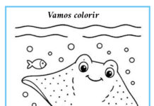 Desenhos para colorir – Animais Marinhos Desenhos para colorir – Animais Marinhos