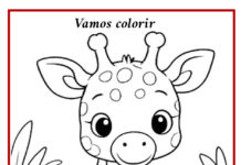 Desenhos para colorir – Safari Baby Desenhos para colorir – Safari Baby