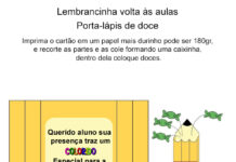 Lembrancinha de volta às aulas “Porta-lápis de doce” (1) Lembrancinha de volta às aulas “Porta-lápis de doce”