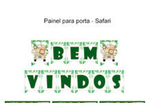 Painel para porta – Safari Painel para porta – Safari