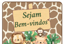 Painel para porta – Safari Baby Painel para porta – Safari Baby