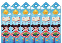 Lembrancinha Volta às aulas Marca-página (menina) lembrancinha volta às aulas marca-página (menina)