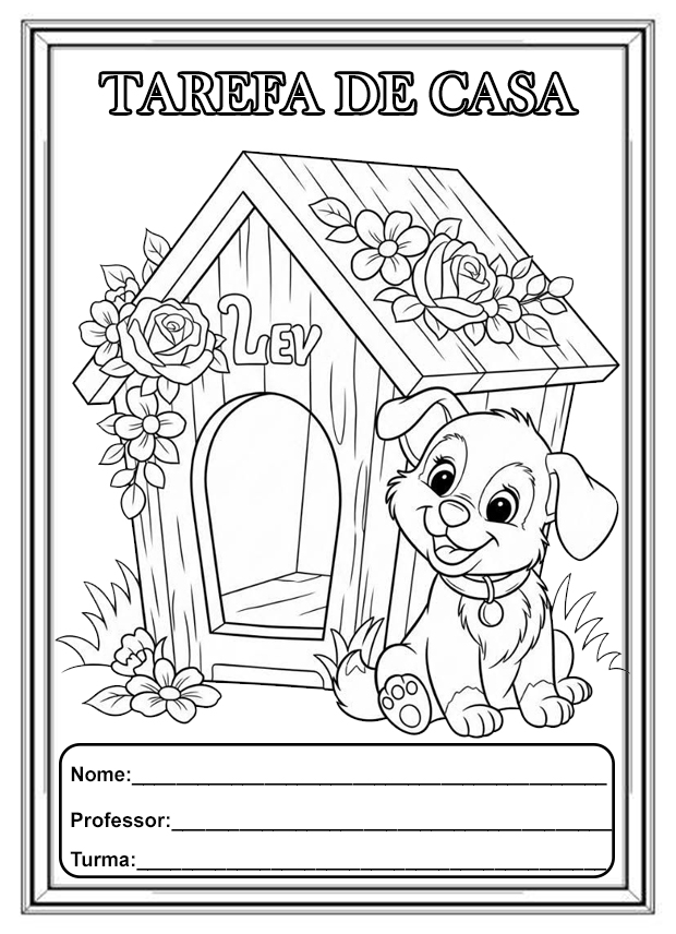 Capas de Caderno para Imprimir