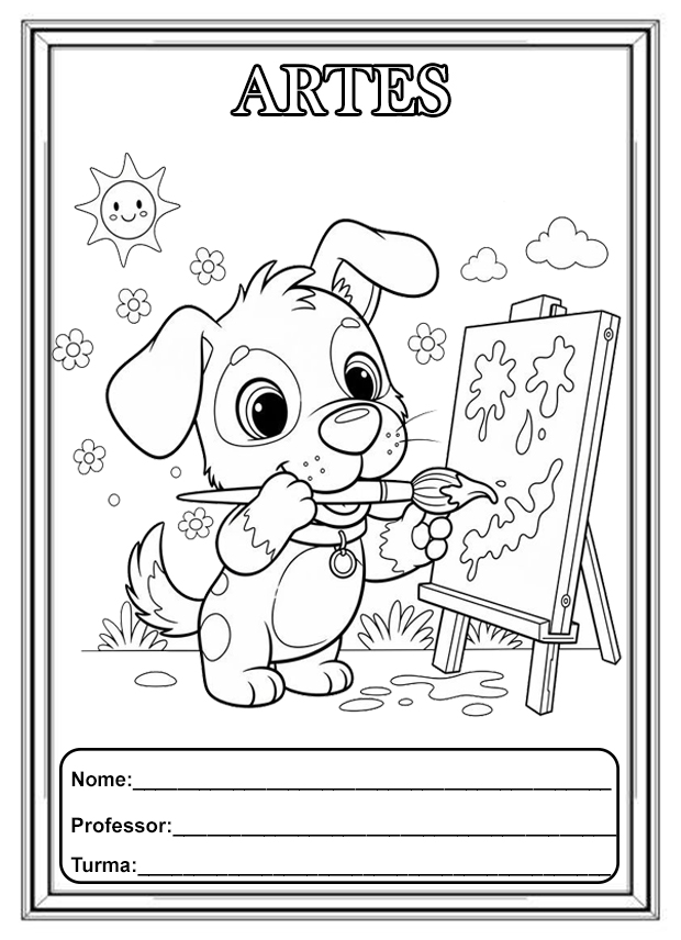 Capas de Caderno para Imprimir