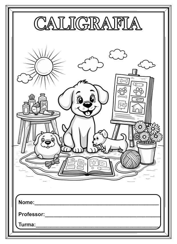 Capas de Caderno para Imprimir