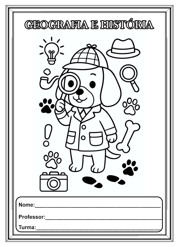 Capas de Caderno para Imprimir