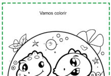 Desenhos para Colorir de Dinossauro Desenhos para Colorir de Dinossauro