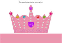 6 Modelos de Coroas coloridas 6 Modelos de Coroas coloridas