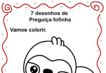 7 Desenhos para Colorir de Preguiça Fofa 7 Desenhos para Colorir de Preguiça Fofa