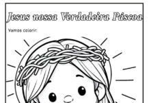 7 desenhos para colorir – Páscoa Cristã 7 desenhos para colorir - Páscoa Cristã