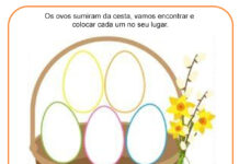 Atividade de Páscoa “recorte os ovos” Atividade de Páscoa - recorte os ovos