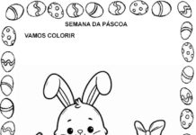 Desenhos de Páscoa para colorir Desenhos de Páscoa para colorir