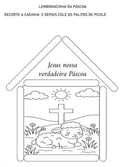 Lembrancinha de Páscoa Cristã