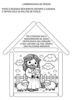 Lembrancinha de Páscoa Cristã