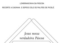 Lembrancinha de Páscoa Cristã – casinha 2 Lembrancinha de Páscoa Cristã – casinha