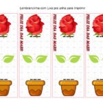 Marca-página para o Dia das Mães com lixa