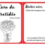Lembrancinha – Livro de Gratidão para a Mamãe