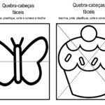 Quebra-Cabeças Fáceis para Colorir