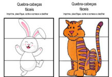 Quebra-cabeças fáceis Quebra-cabeças fáceis