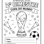 5 Capas Finais do 2º Bimestre – Tema Copa do Mundo