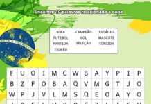 Atividade Caça-Palavras da Copa – Aprender Brincando Atividade Caça-Palavras da Copa – Aprender Brincando