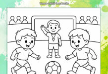 Atividade para Colorir da Copa – Aprendizagem, Criatividade e Diversão Atividade para Colorir da Copa – Aprendizagem, Criatividade e Diversão