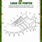 Atividades Ligue os Pontos Tema Copa do Mundo