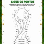 Atividades Ligue os Pontos Tema Copa do Mundo