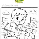Desenhos da Copa para Colorir – Aprender com Criatividade e Diversão