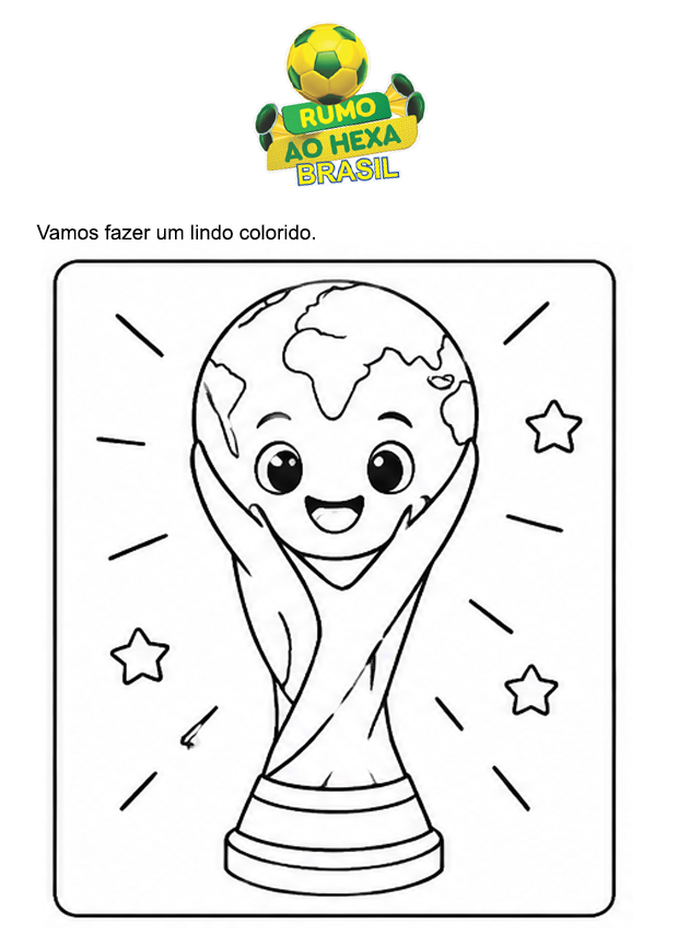 Desenhos da Copa para Colorir – Aprender com Criatividade e Diversão