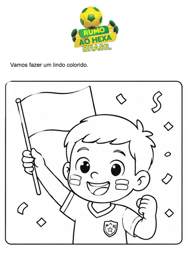 Desenhos da Copa para Colorir – Aprender com Criatividade e Diversão