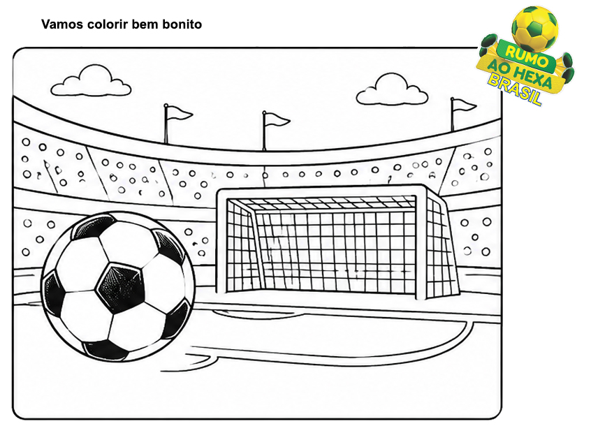 Desenhos da Copa para Colorir – Aprender com Criatividade e Diversão
