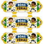 Lembrancinha de Férias Tema da Copa – Porta Bombom (1)