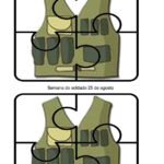 4 Quebra-Cabeças Dia do Soldado para Imprimir