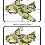 4 Quebra-Cabeças Dia do Soldado para Imprimir