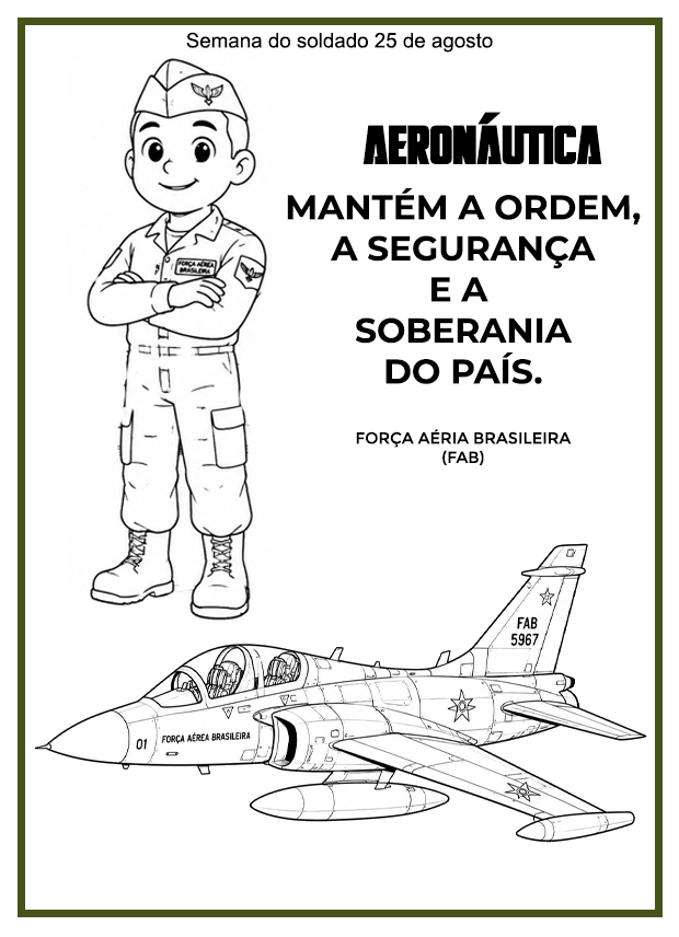 Atividade Dia do Soldado para Educação Infantil e Séries Iniciais