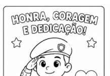 Atividade Dia do Soldado para Imprimir – 5 Desenhos para Colorir Atividade Dia do Soldado para Imprimir – 5 Desenhos para Colorir