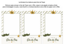 Moldura para Foto do Papai para Imprimir Moldura para Foto do Papai para Imprimir